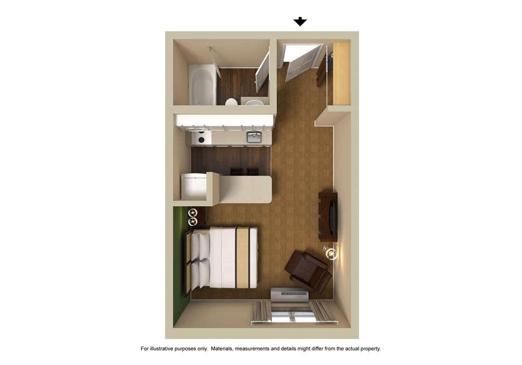 Extended Stay America Select Suites - Chicago - Rolling Meadows Kamer foto